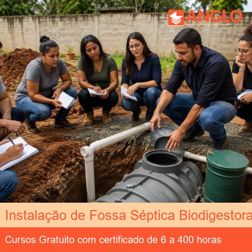 Instalação de Fossa Séptica Biodigestora